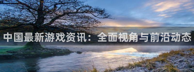 长征娱乐登录：中国最新游戏资讯：全面视角与前沿动态